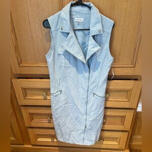 Calvin Klein Light Blue Sleeveless Dress